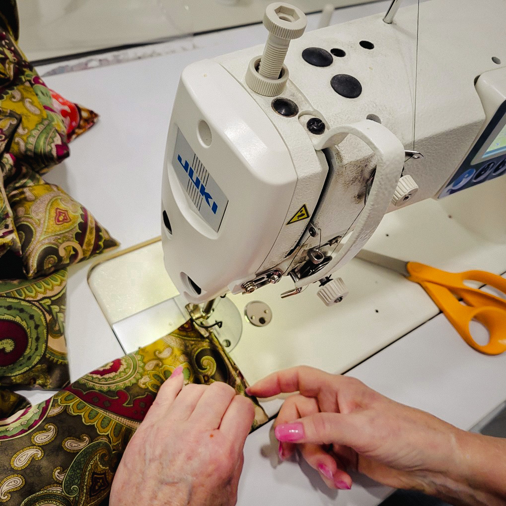 vivian miller sewing silk eye pillows